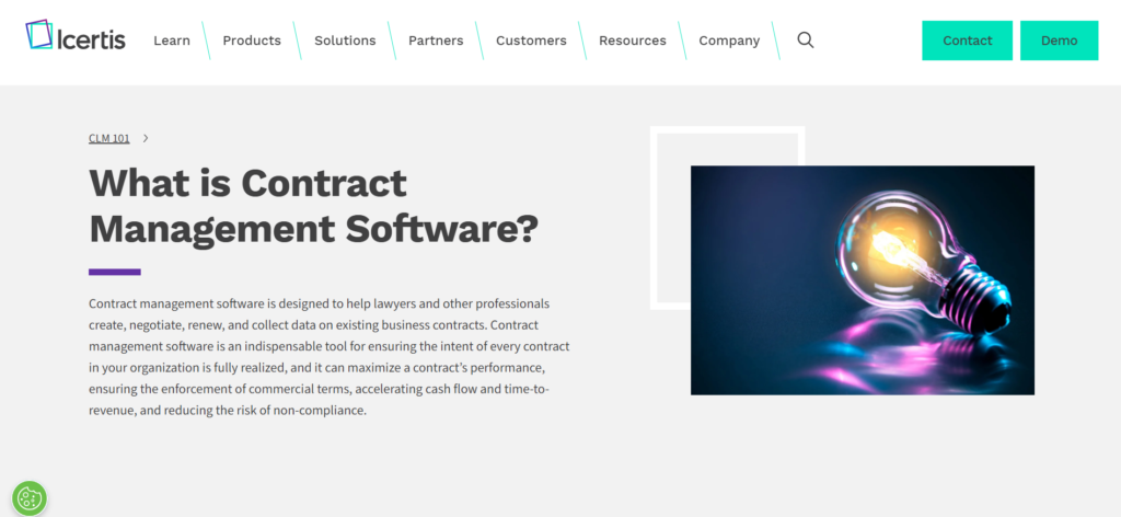 Icertis is the Best Contract Management Software when it comes to Automation