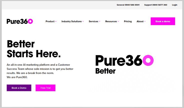 Getting started with Pure360.