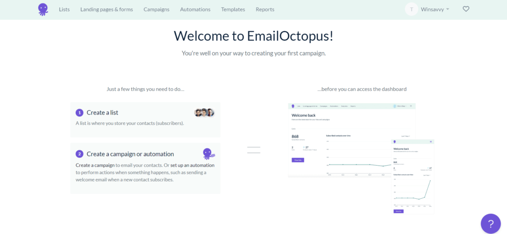 Learn all about EmailOctopus.