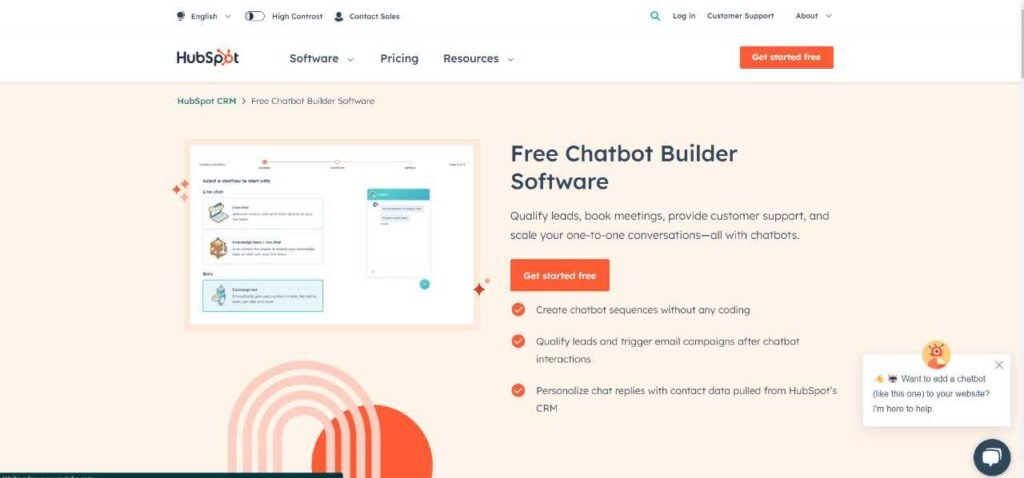 HubSpot Chatbot Builder